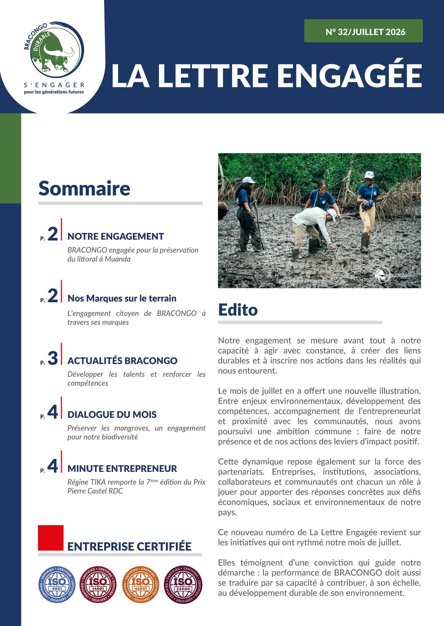 Lettre engagée N°32